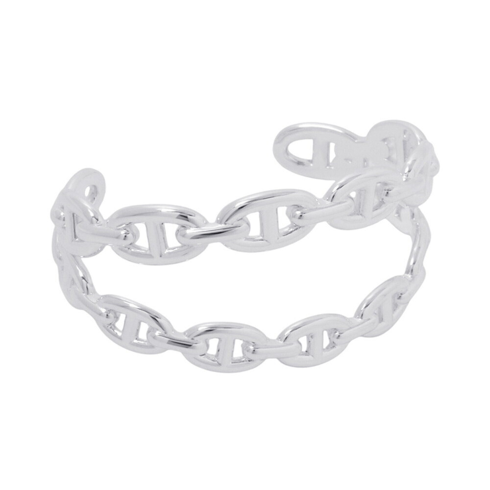 HERMES Silver Charm Bracelet